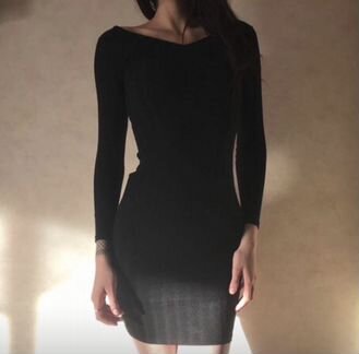 Черное платье футляр