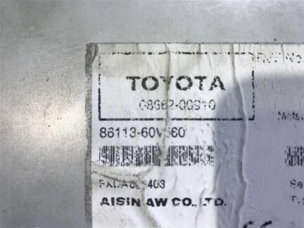 Магнитола Тойота Авенсис Т250