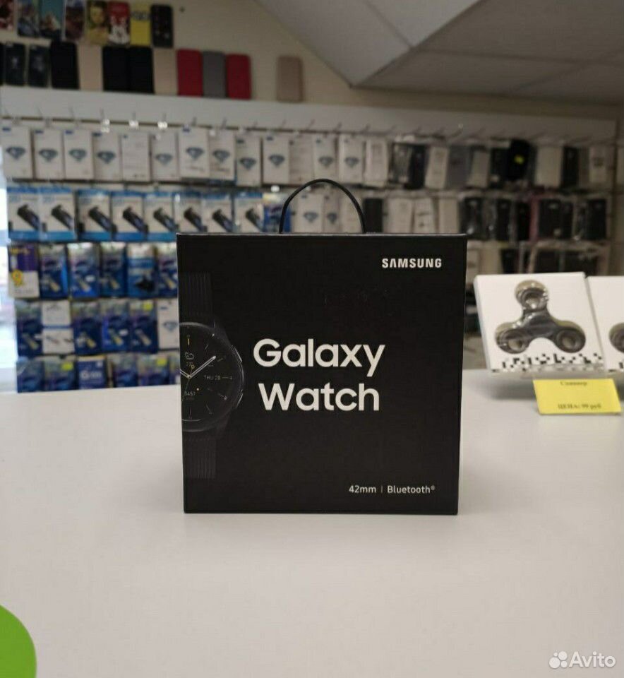 Samsung Galaxy Watch 42mm,Черные,Новые,Магазин 89210040041 купить 1