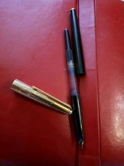 Перьевая ручка с золотым пером известного человека