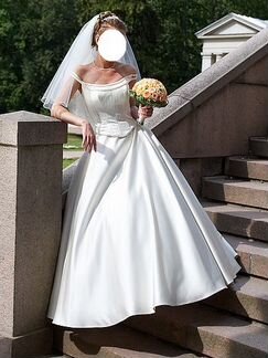 Свадебное платье + диадема