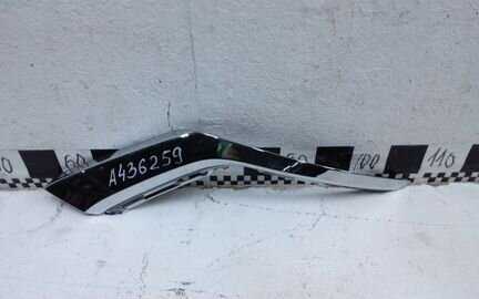 Молдинг хром перед бампера прав Mitsubishi Outla