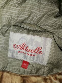 Зимняя куртка с натуральным мехом. Размер 52-54