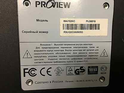 Proview ma782kc схема