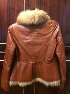 Куртка кожаная