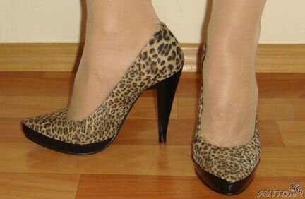 Леопардовые туфли egle