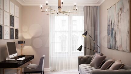 2-к квартира, 100.3 м², 35/53 эт.