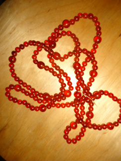 Бусы янтарные (коньяк) Прибалтика СССР