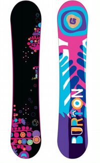 Сноуборд burton 153см (с крепами)