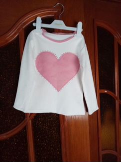 Хлопковые кофты для девочки с рукавом 110-116