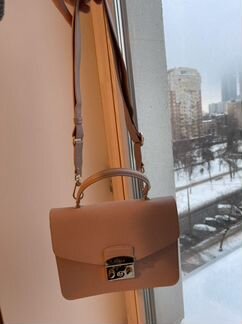 Сумка furla розовая оригинал