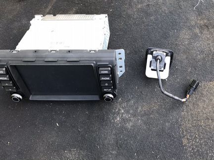 Kia Rio 4 магнитола сенсорная