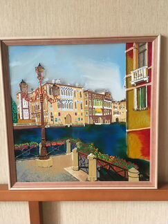 Картина витраж 40х40 см