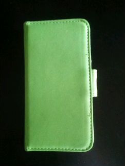 Чехол зеленый на iPhone 5, 5s