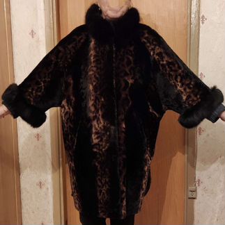 Шуба из мутона