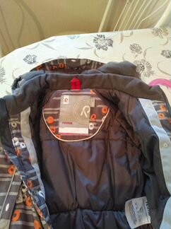 Комбинезон зима reima tec74р с поддевой и шапкой