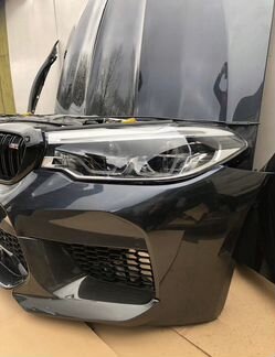 Ноускат перед фары бампер Bmw M5 F90