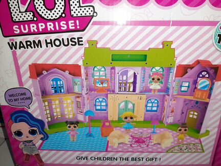 Домик кукольный лол lol