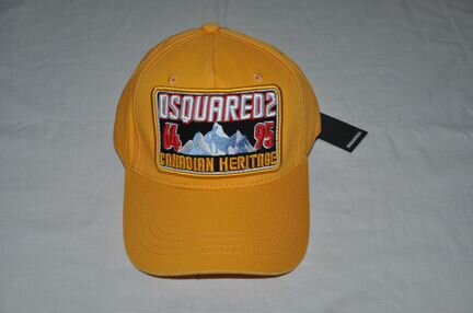 Кепка Dsquared желтая