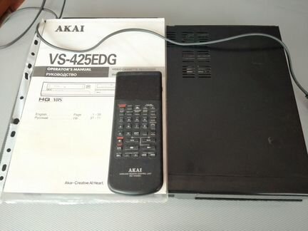 Видеомагнитофон akai VS-425EDG Япония