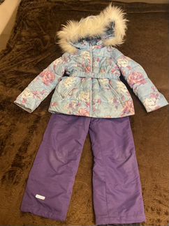 Зимний костюм для девочки 116