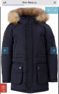 Новый с бирками пуховик Finn Flare 164