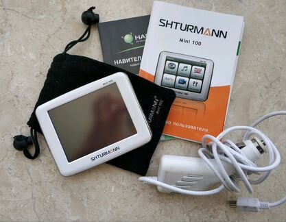 Навигатор Shturmann Mini 100 (белый)