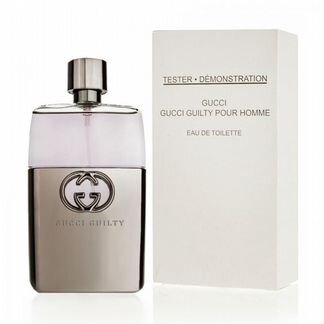 Парфюм новый gucci guilty pour homme тестер