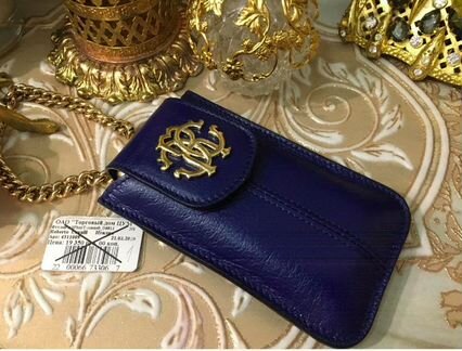 Roberto Cavalli футляр чехол для телефона