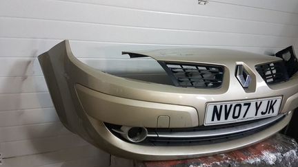 Бампер передний рено сценик 2