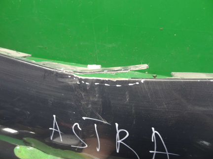 Бампер передний Opel Astra J рестайлинг 12 г