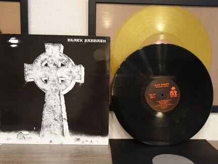 Black Sabbath Headless Cross винил оригинал 1989