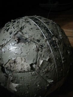 Мяч Найк потрёпоный