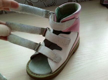 Ортопедические босоножки Ортека 23 р