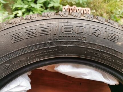Зимние шины Nokian Hakkapeliitta R3 225/60 R18
