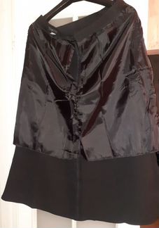 Юбка черная элегантная