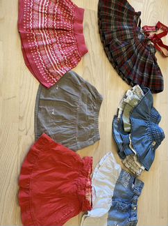 Юбки для девочки 2-5 лет 92,98,110,116