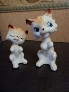 Фарфоровые котята из Англии
