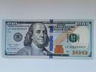 Банкнота 100 долларов США с красивым номером