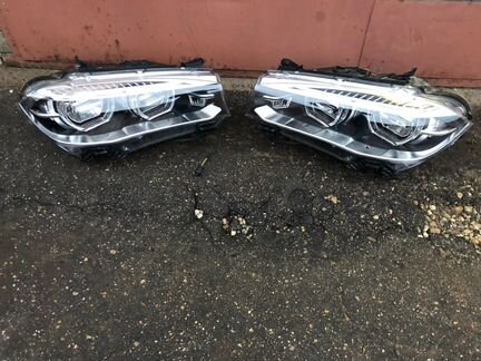 Bmw f15 led фары лед адаптив оригинал с блоками