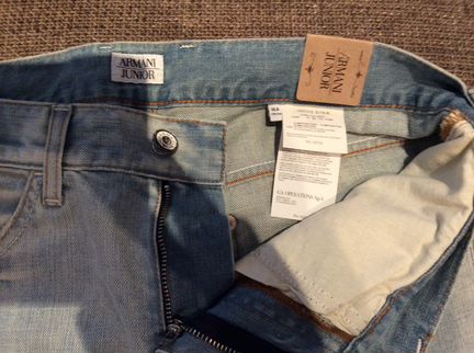 Джинсы armani junior