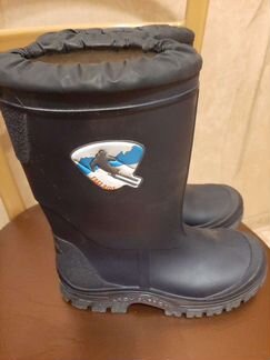 Утепленные резиновые сапоги