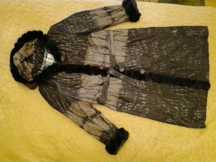 Пальто-плащ. Новое