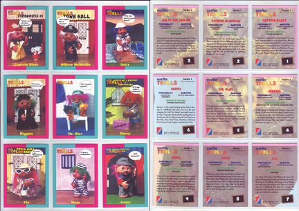 1992 - Collect-A-Card - Norfin Trolls (полный сет)