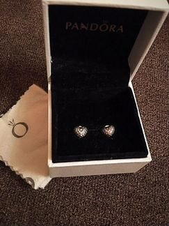 Серебряные серьги Pandora