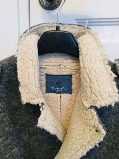 Zara пальто утепленное 9/10 лет рост 140