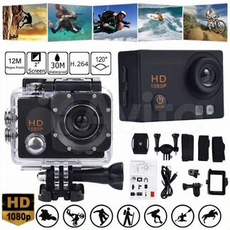 Экшн-камера sports HD DV 1080р