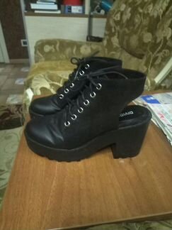 Ботинки супермодные Верх кожа и замша