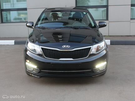 Решётка радиатора Kia Rio-3, с 2015 г