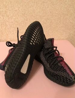 Кроссовки boost черно-красные